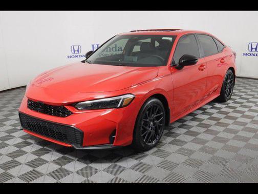 Rallye Red 2026 Honda Civic Hybrid Sport Touring