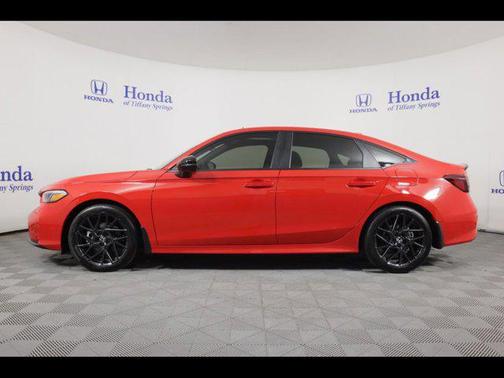 Rallye Red 2026 Honda Civic Hybrid Sport Touring