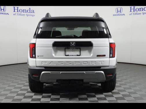 Platinum White Pearl 2026 Honda Passport AWD TrailSport