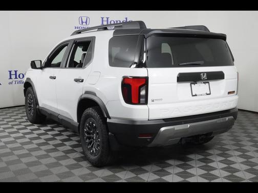 Platinum White Pearl 2026 Honda Passport AWD TrailSport