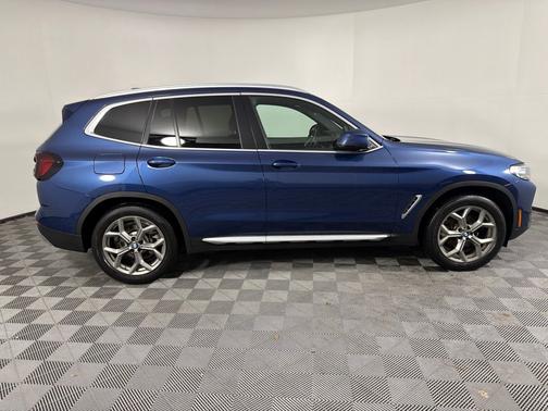 Phytonic Blue Metallic 2022 BMW X3 xDrive30i