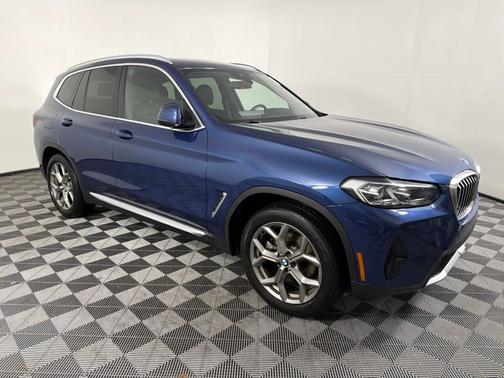 Phytonic Blue Metallic 2022 BMW X3 xDrive30i