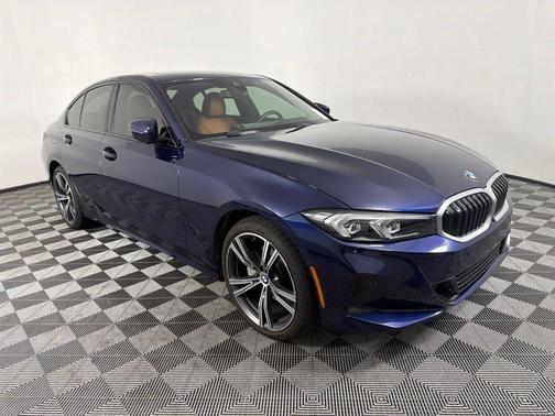 Blue 2023 BMW 330 i xDrive