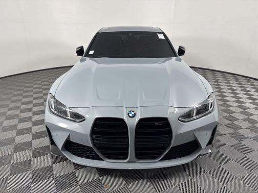 Gray Metallic 2025 BMW M3 Competition xDrive