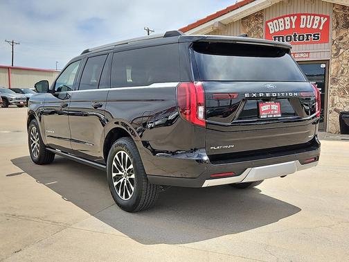 Black Metallic 2025 Ford Expedition Max Platinum