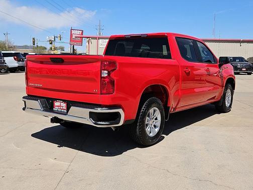 Red Hot 2025 Chevrolet Silverado 1500 LT