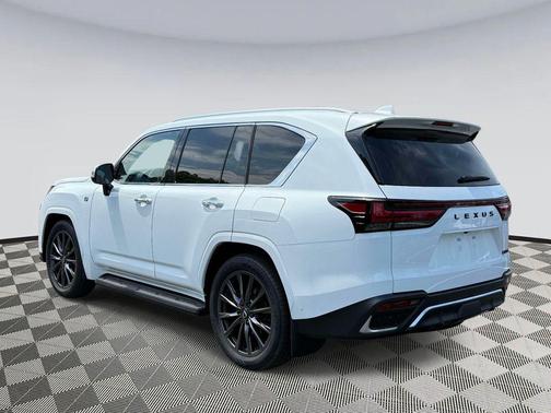 Ultra White 2026 Lexus LX 700h F SPORT Handling