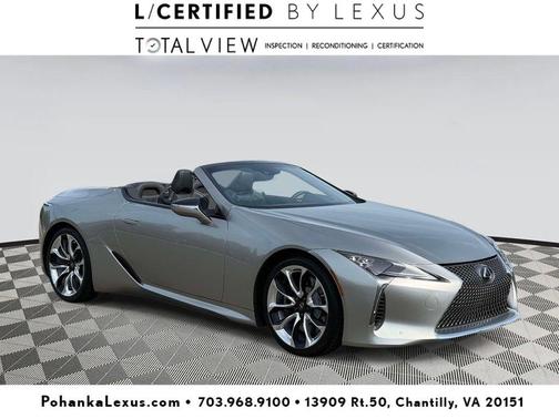 Atomic Silver 2021 Lexus LC 500 Base