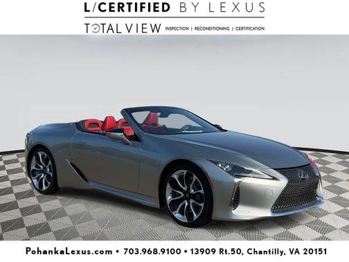 Atomic Silver 2021 Lexus LC 500 Base