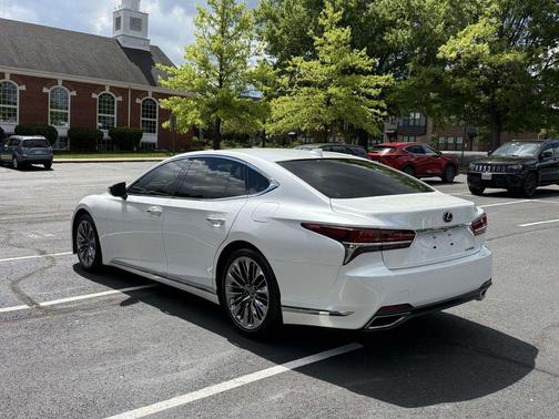 Eminent White Pearl 2020 Lexus LS 500 Base