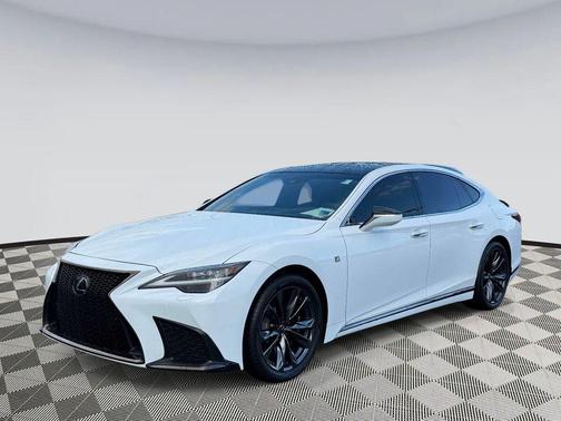 Ultra White 2023 Lexus LS 500 F Sport