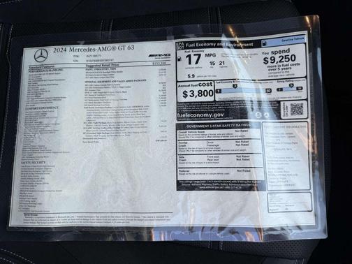 2024 Mercedes-Benz AMG GT 63 4-Door