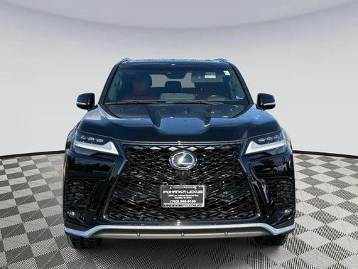 Black 2023 Lexus LX 600 F SPORT