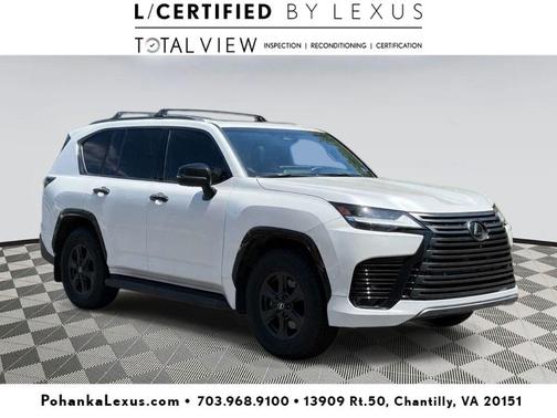 Eminent White Pearl 2025 Lexus LX 700h Overtrail