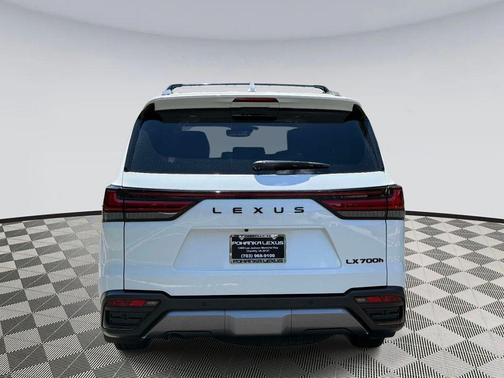 Eminent White Pearl 2025 Lexus LX 700h Overtrail