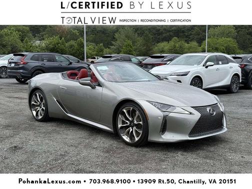 Atomic Silver 2021 Lexus LC 500 Base