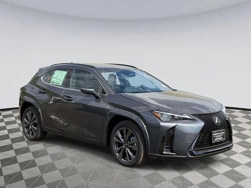 Cloudburst Gray w/Obsidian Roof 2026 Lexus UX 300h F SPORT Design