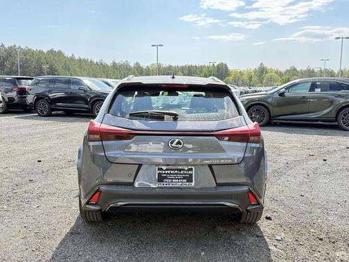Cloudburst Gray w/Obsidian Roof 2026 Lexus UX 300h F SPORT Design
