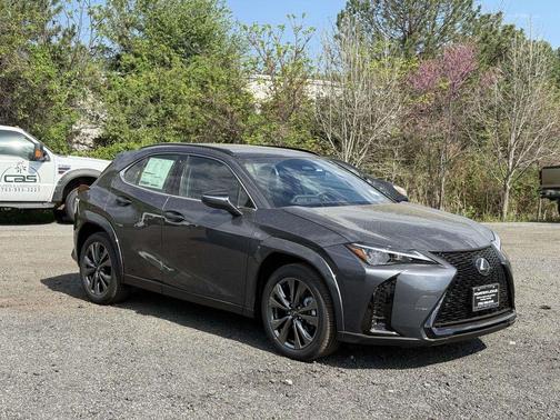 Cloudburst Gray w/Obsidian Roof 2026 Lexus UX 300h F SPORT Design
