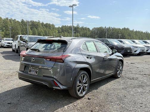 Cloudburst Gray w/Obsidian Roof 2026 Lexus UX 300h F SPORT Design