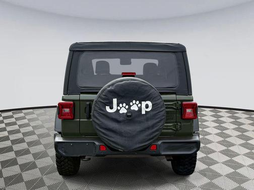 Sarge Green Clearcoat 2021 Jeep Wrangler Willys