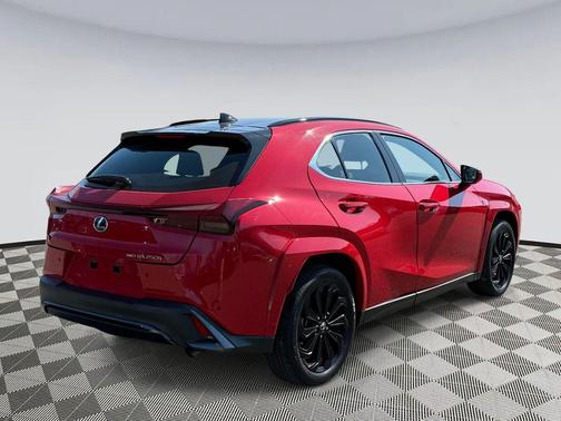 Redline with Obsidian Roof 2024 Lexus UX 250h F Sport