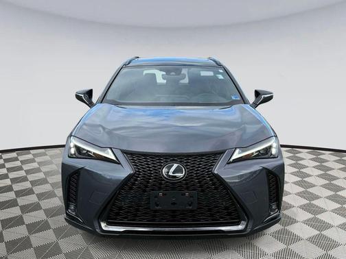 Cloudburst Gray with Obsidian Roof 2024 Lexus UX 250h F Sport