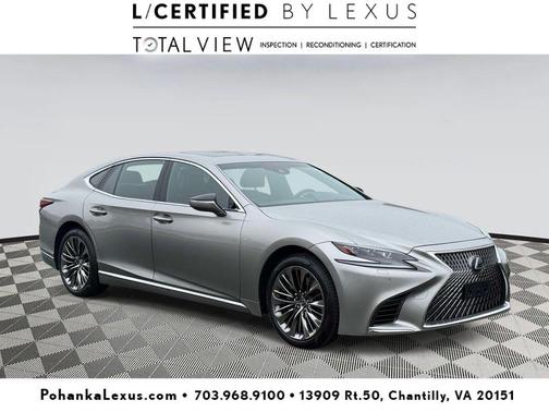 Atomic Silver 2020 Lexus LS 500 Base