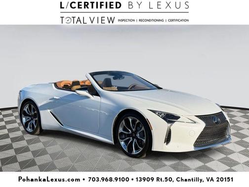 Ultra White 2021 Lexus LC 500 Base