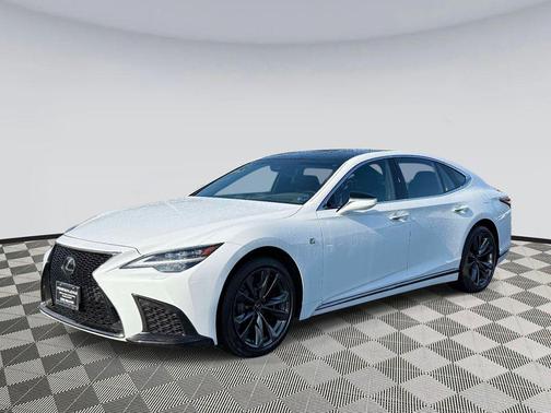 Ultra White 2022 Lexus LS 500 F Sport
