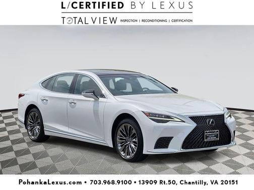 Eminent White Pearl 2023 Lexus LS 500 Base