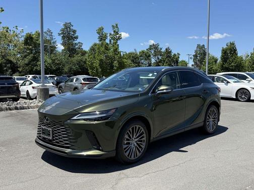 Nori Green Pearl 2023 Lexus RX 350h Luxury