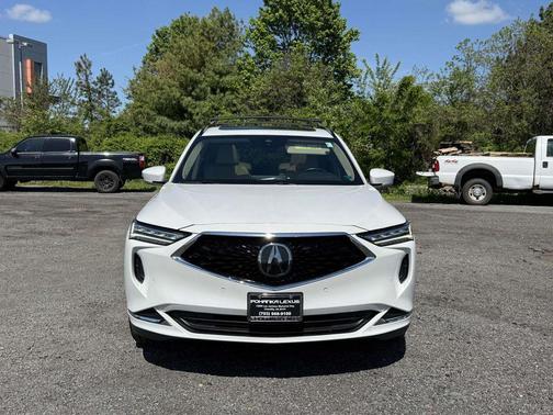 Platinum White Pearl 2022 Acura MDX Technology Package