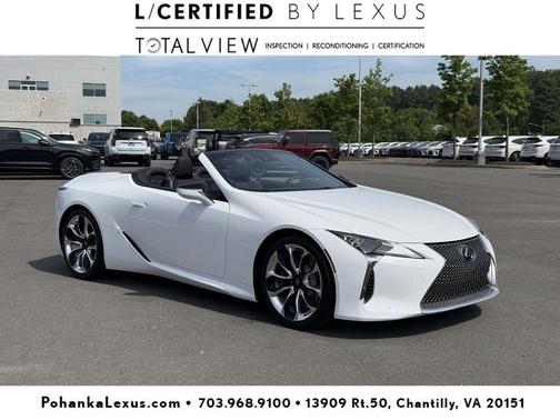 Ultra White 2023 Lexus LC 500 Base