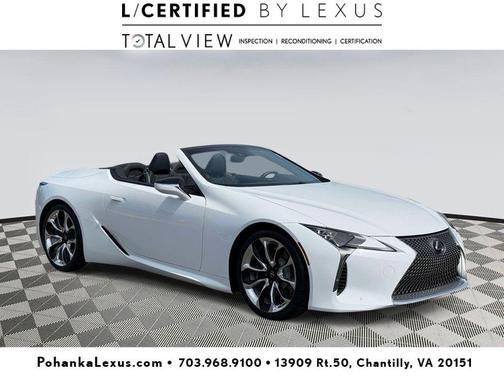 Ultra White 2023 Lexus LC 500 Base