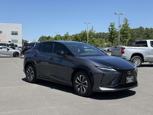 Cloudburst Gray/Black 2023 Lexus RZ 450e Premium