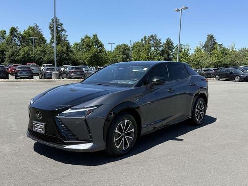 Cloudburst Gray/Black 2023 Lexus RZ 450e Premium