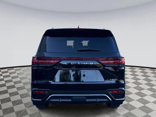 Black 2024 Lexus LX 600 F SPORT