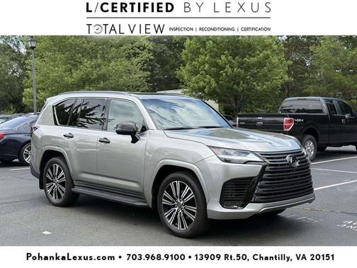 Atomic Silver 2025 Lexus LX 700h Luxury