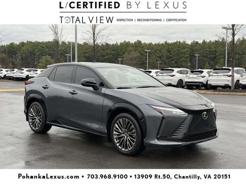 Cloudburst Gray 2023 Lexus RZ 450e Luxury