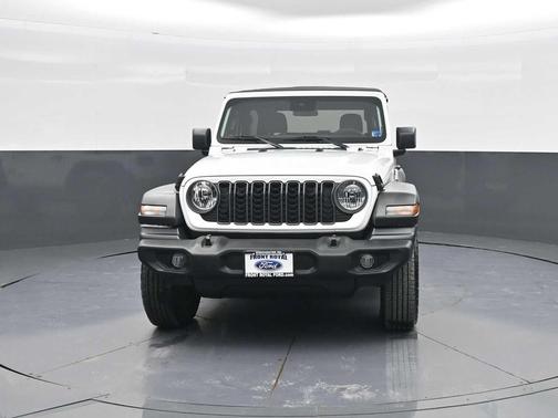 Bright White Clearcoat 2024 Jeep Wrangler Sport S