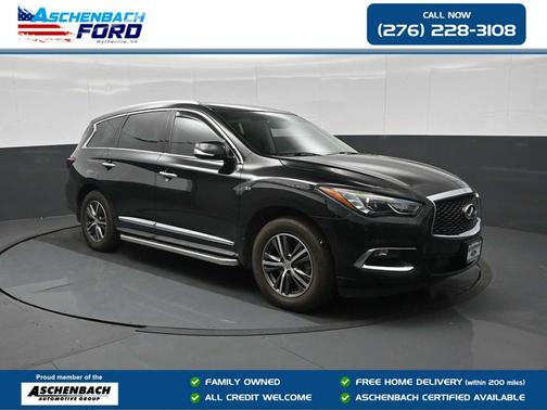 Black Obsidian 2017 INFINITI QX60 Base
