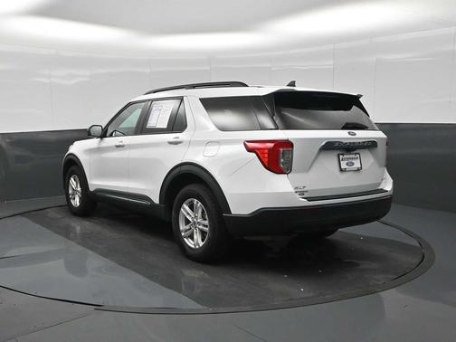 Oxford White 2023 Ford Explorer XLT