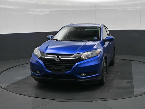 Aegean Blue Metallic 2018 Honda HR-V EX-L w/Navigation