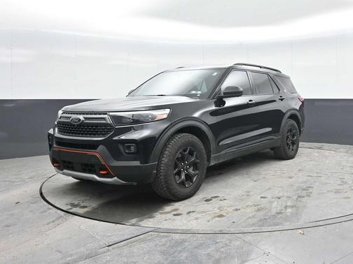 Agate Black Metallic 2022 Ford Explorer Timberline