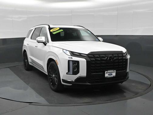 Hyper White 2025 Hyundai PALISADE Calligraphy Night Edition