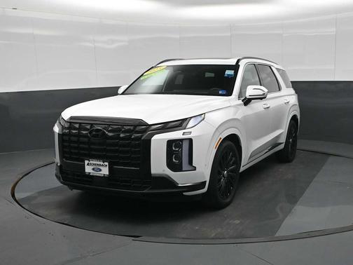 Hyper White 2025 Hyundai PALISADE Calligraphy Night Edition