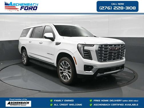 Summit White 2025 GMC Yukon XL Denali