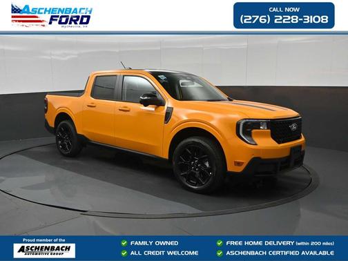 ORANGE FURY METALLIC 2026 Ford Maverick Lariat