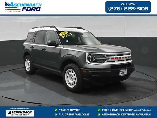 Carbonized Gray Metallic 2024 Ford Bronco Sport Heritage